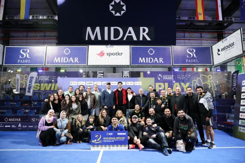Estadat Padel Tournament crowd moment