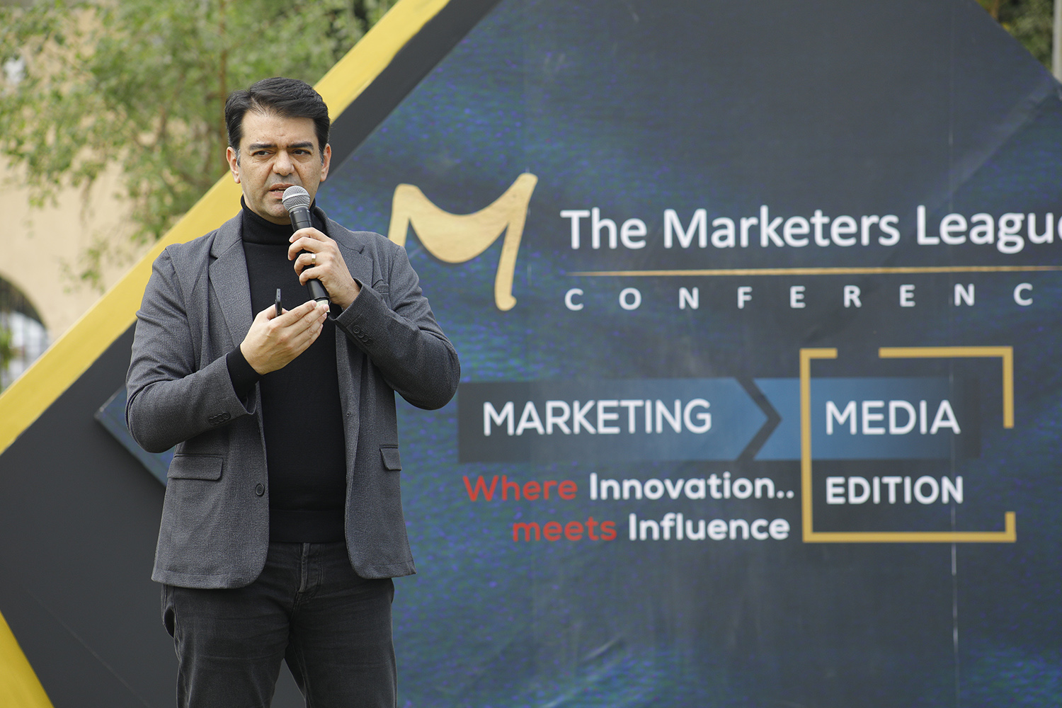 Marketers League previous conference audience moment